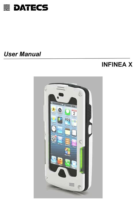 infinea x rfid reader|Infinea X User Manual Rev A .